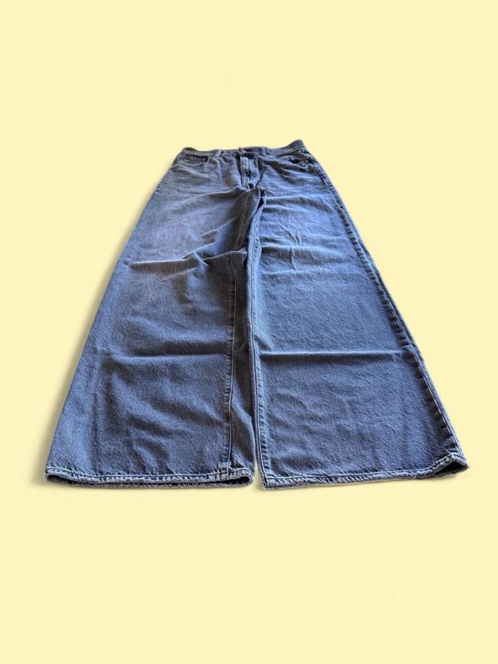 Madewell Superwide-Leg Jeans Dark Wash Women’s Size 28 Tall